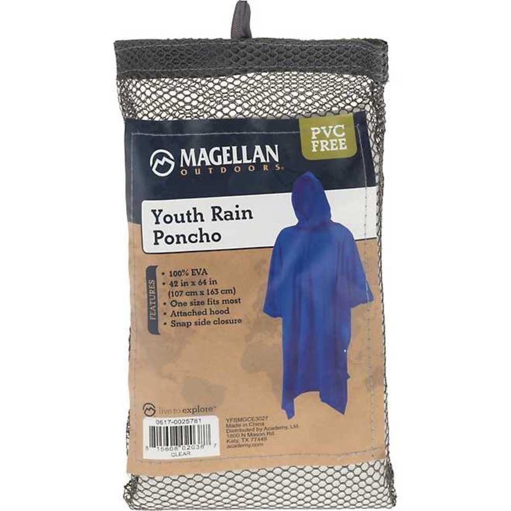 Youth Rain Poncho